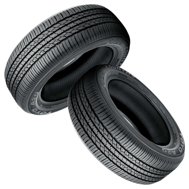 2 Toyo Open Country A20A 245/65/17 105S All Season TakeOff Truck Tires