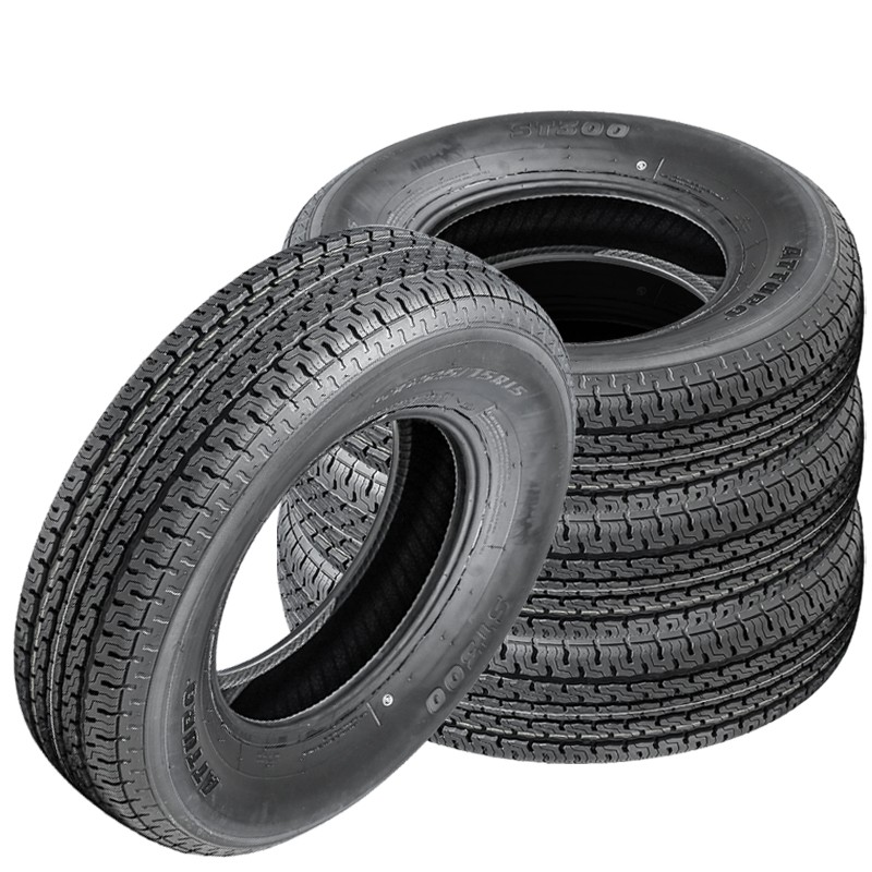 1 Atturo ST300 ST235/85R16 128M Bike/Boat/Camping Trailer Hauler Tires 12 PLY