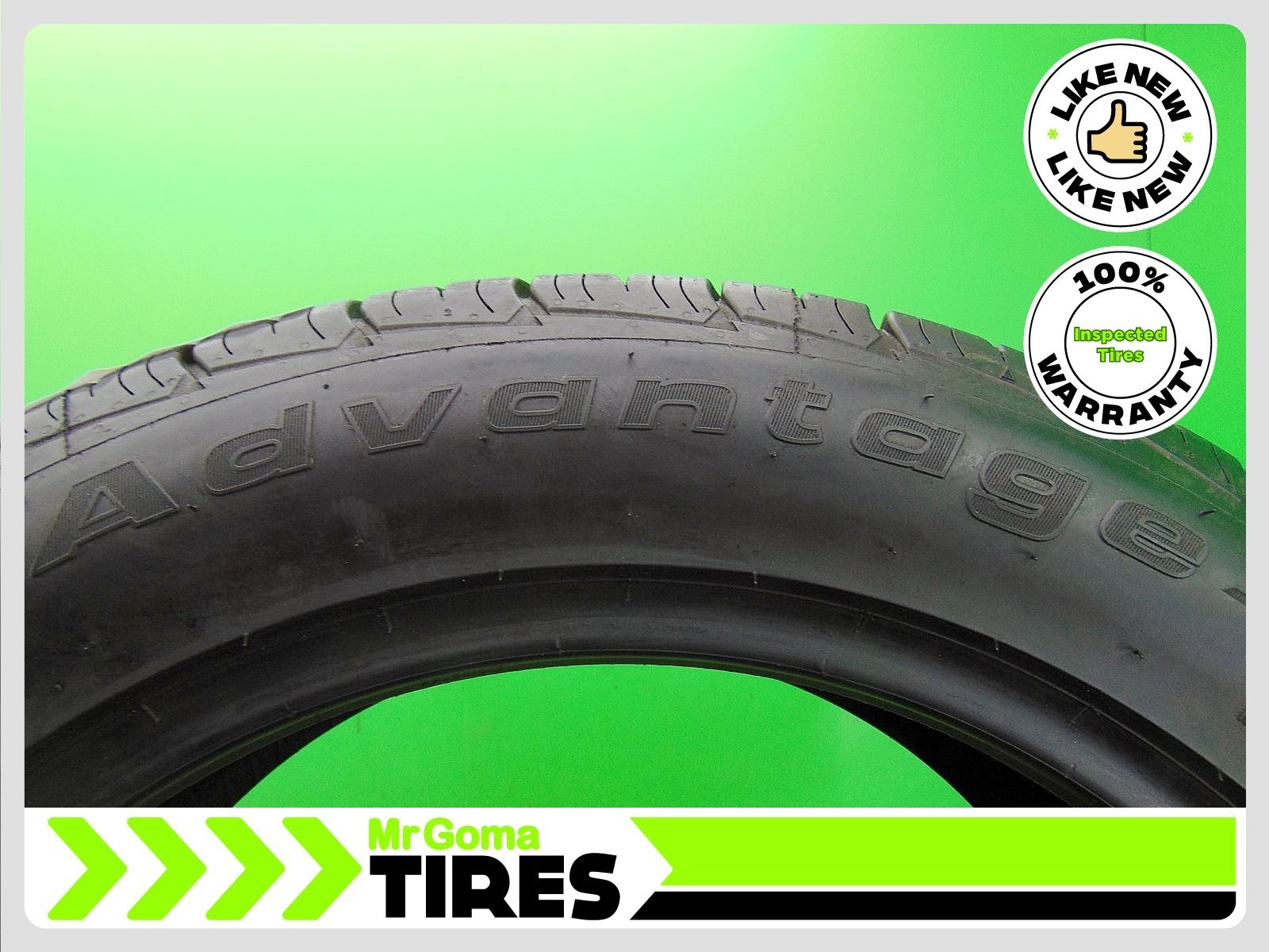1 225/55R18 USED TIRE BFGOODRICH ADVANTAGE CONTROL ALL SEASOn 9.6/32 TREAD 98V