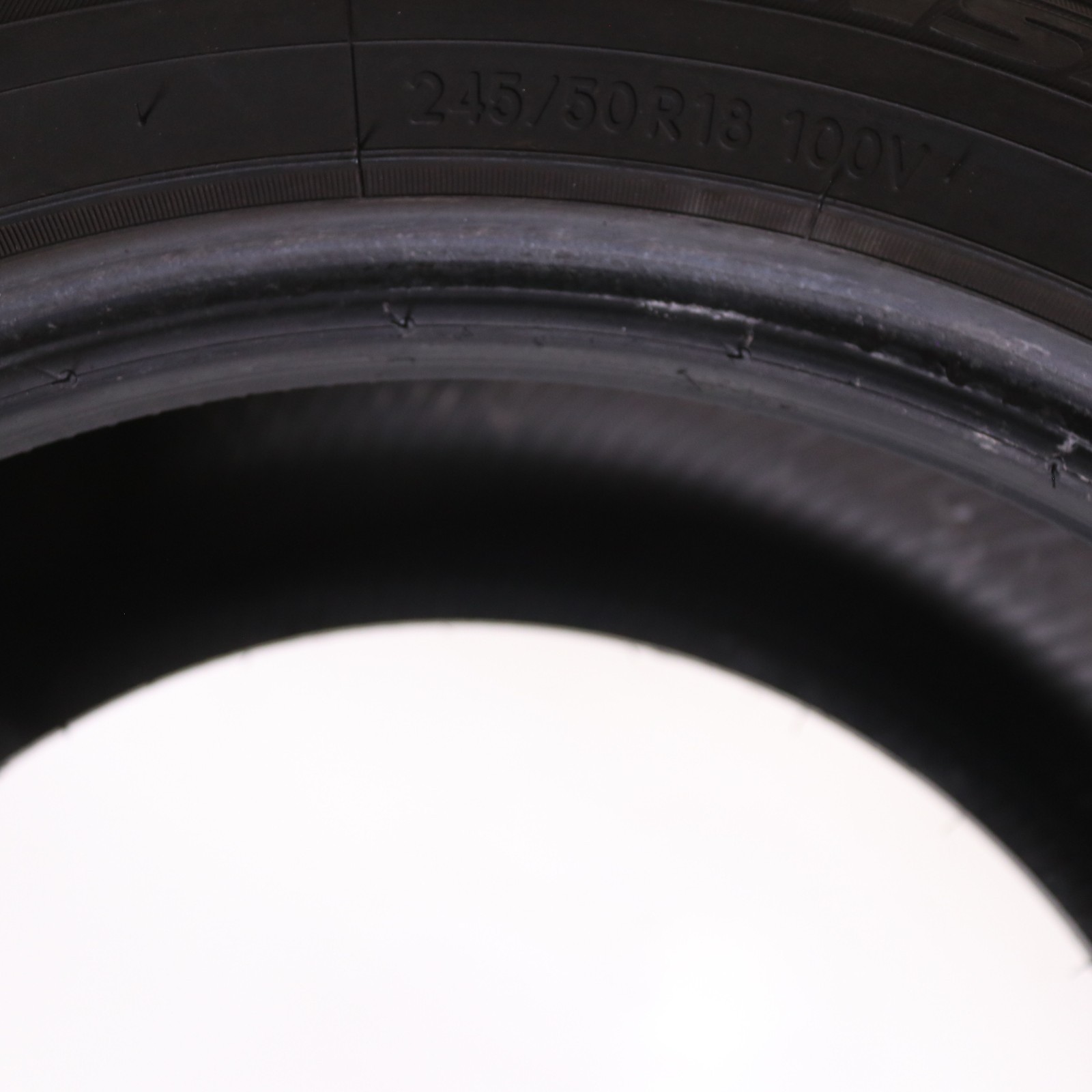 Set of 2 Used 245/50R18 Toyo Extensa A/S II – 100V – 10/32 No Repairs