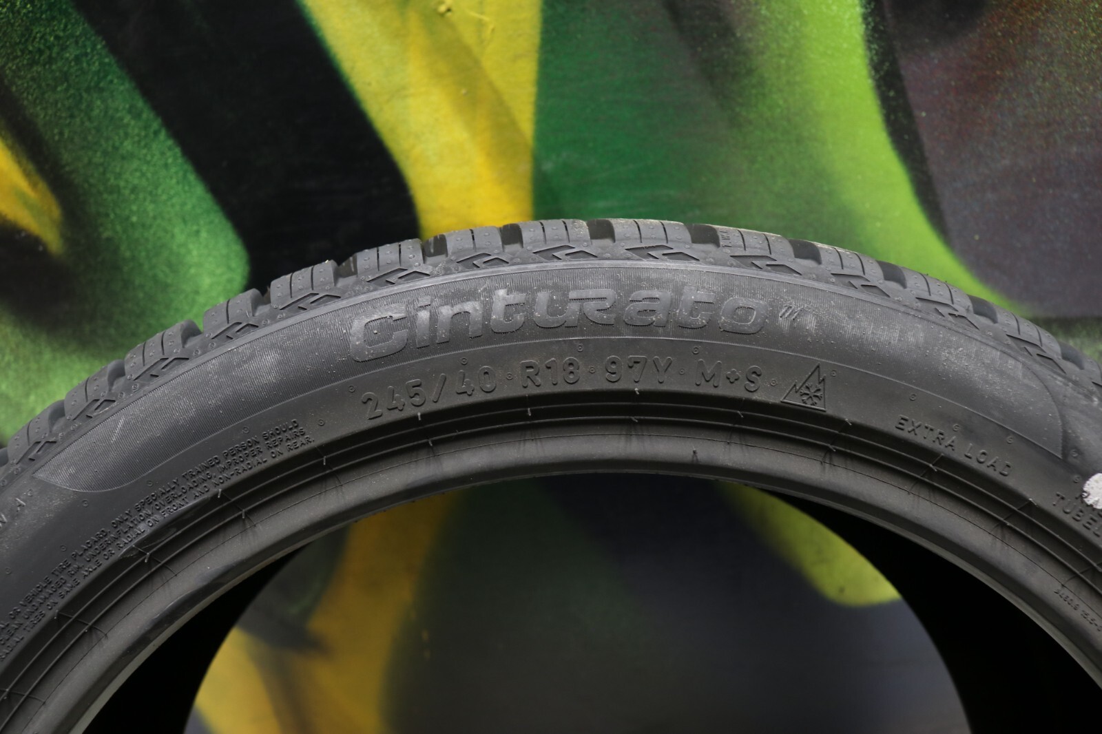 Set of 4 New 245/40R18 Pirelli Cinturato WeatherActive – 97Y – 11/32