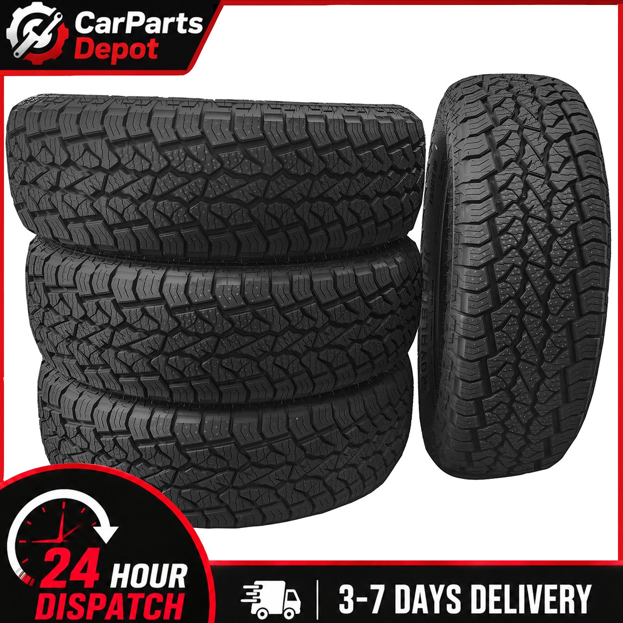 4 Tires 275/55 R20 117T AT A/T All Terrain Tire 275 55 20 117T Tires