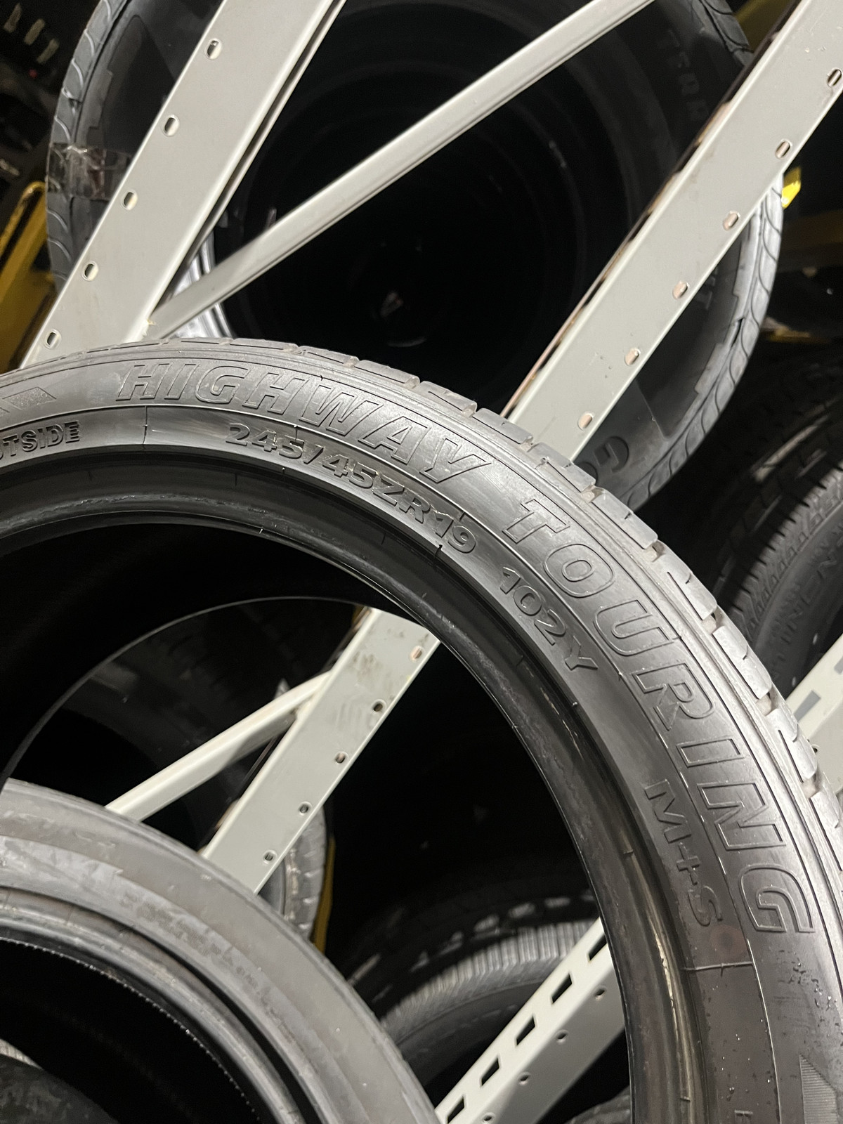 Set Of 2 Mavis All Season Highway Touring 245/45ZR19 102Y DOT.1525 8/32 NO Patch