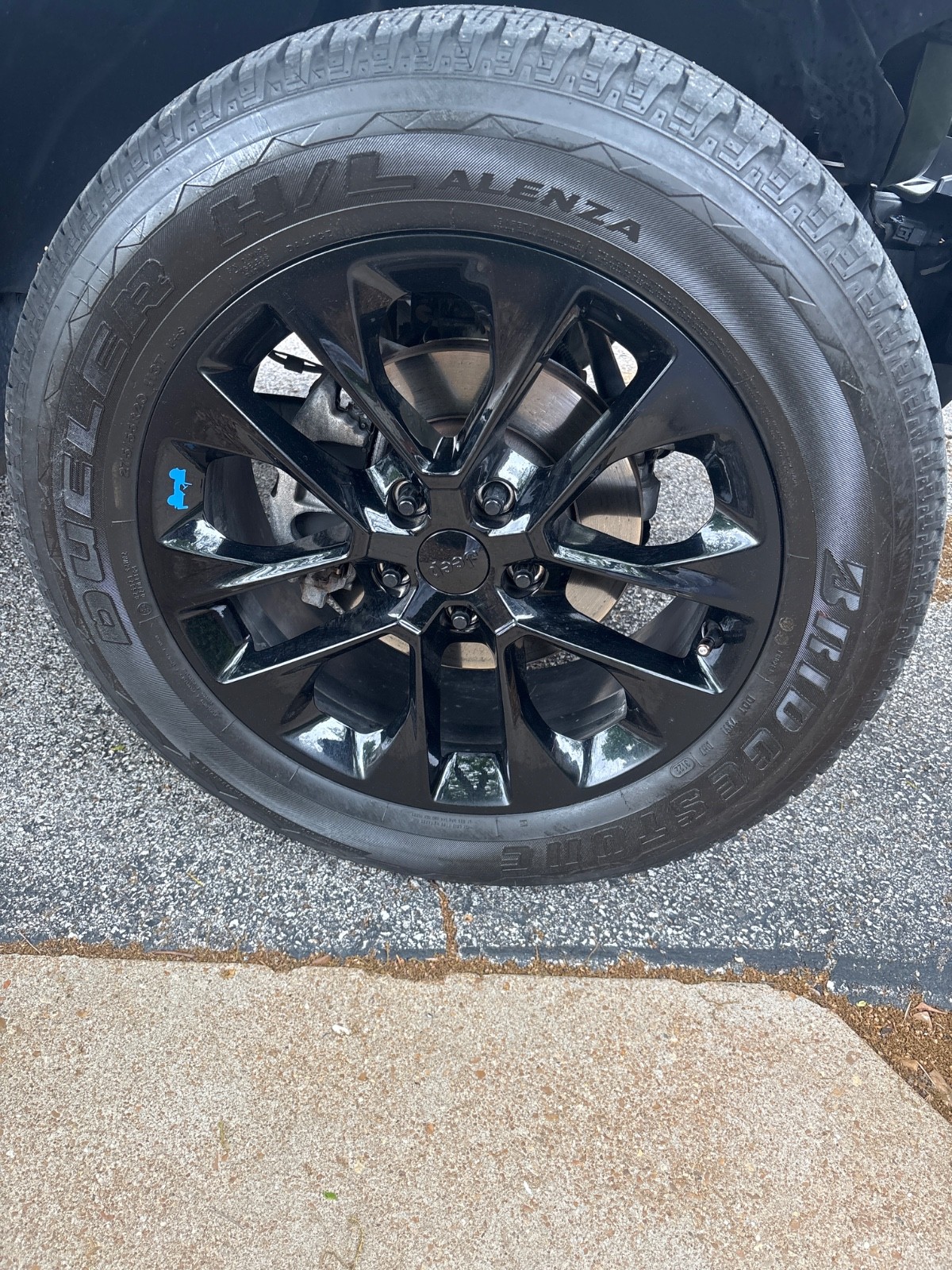 4 Bridgestone Dueler H/L Alenza Plus 275/55R20 111H 80K Mile Truck SUV Tires