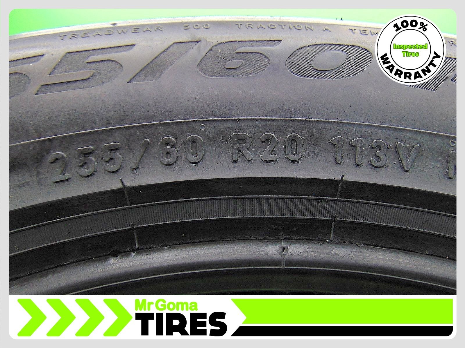 2 TIRES PIRELLI SCORPION ZERO ALL SEASON LR XL 255/60R20 113V Tread 7.5/32