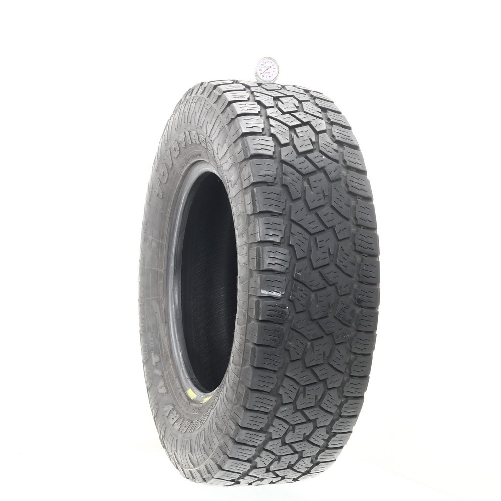 Set of (4) Used 265/70R17 Toyo Open Country A/T III 115T – 8.5-9.5/32