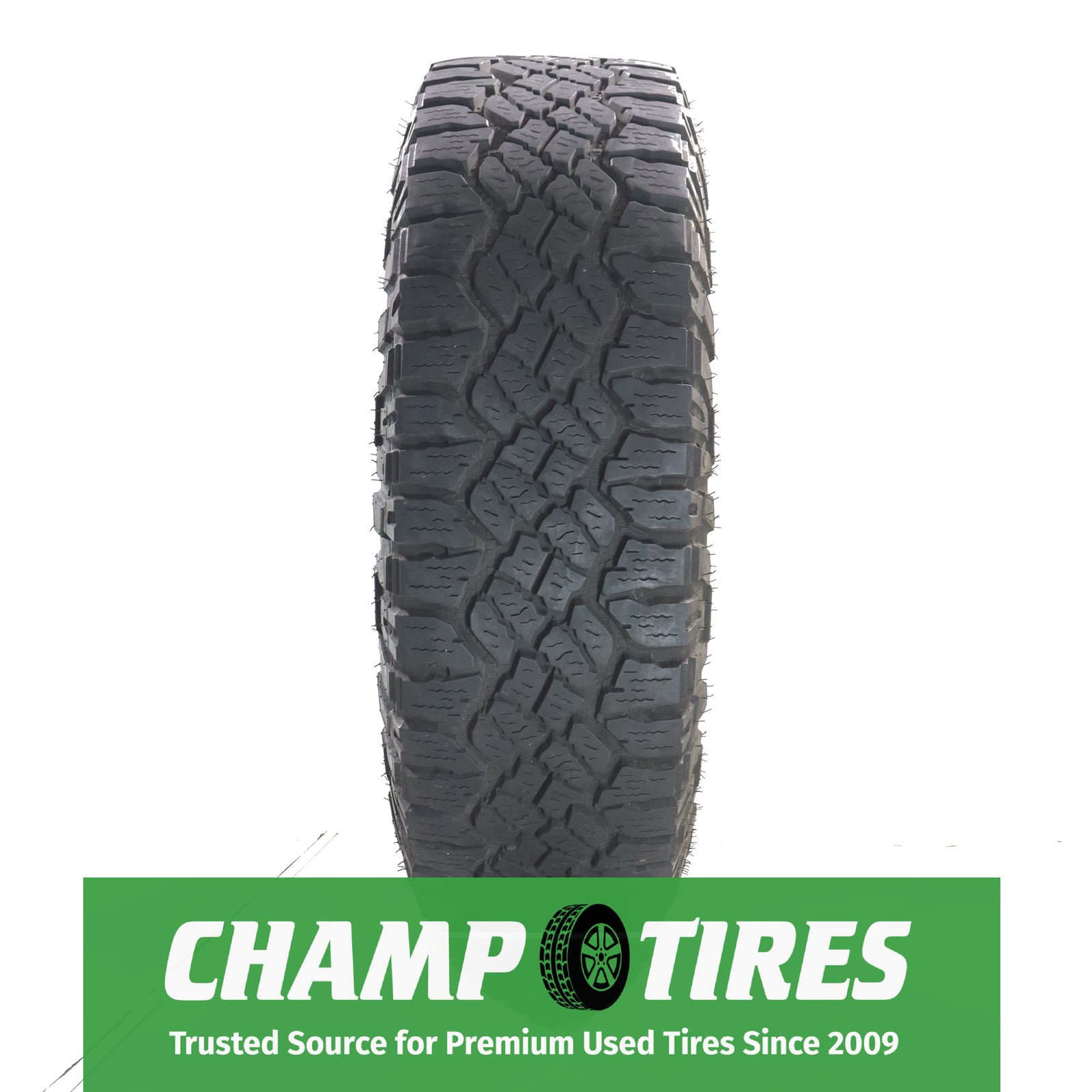 LT285/75R17 Goodyear Wrangler Duratrac RT 128 Q Used 13/32nds