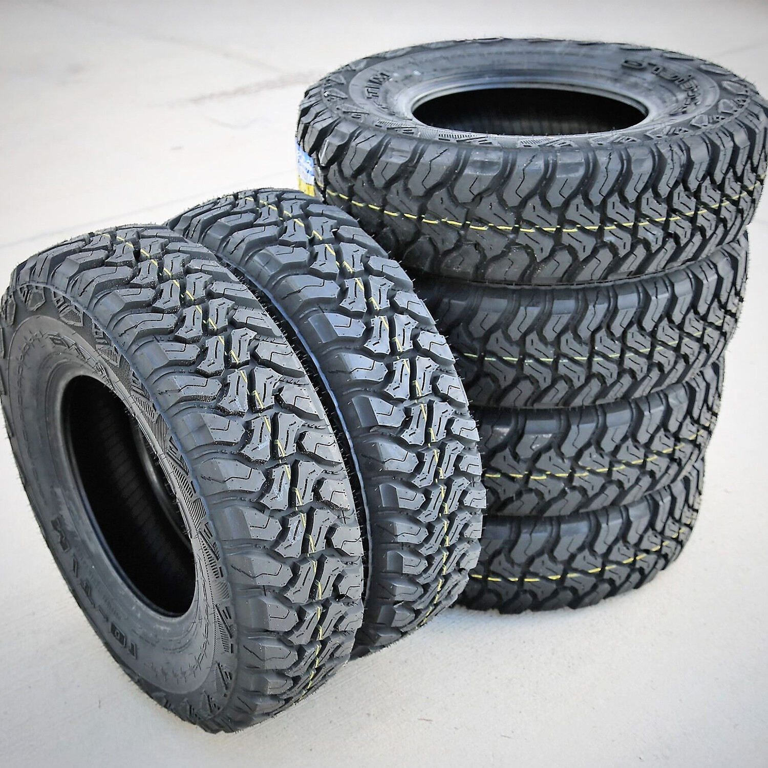6 Tires LT 235/85R16 Accelera M/T-01 MT Mud Load E 10 Ply