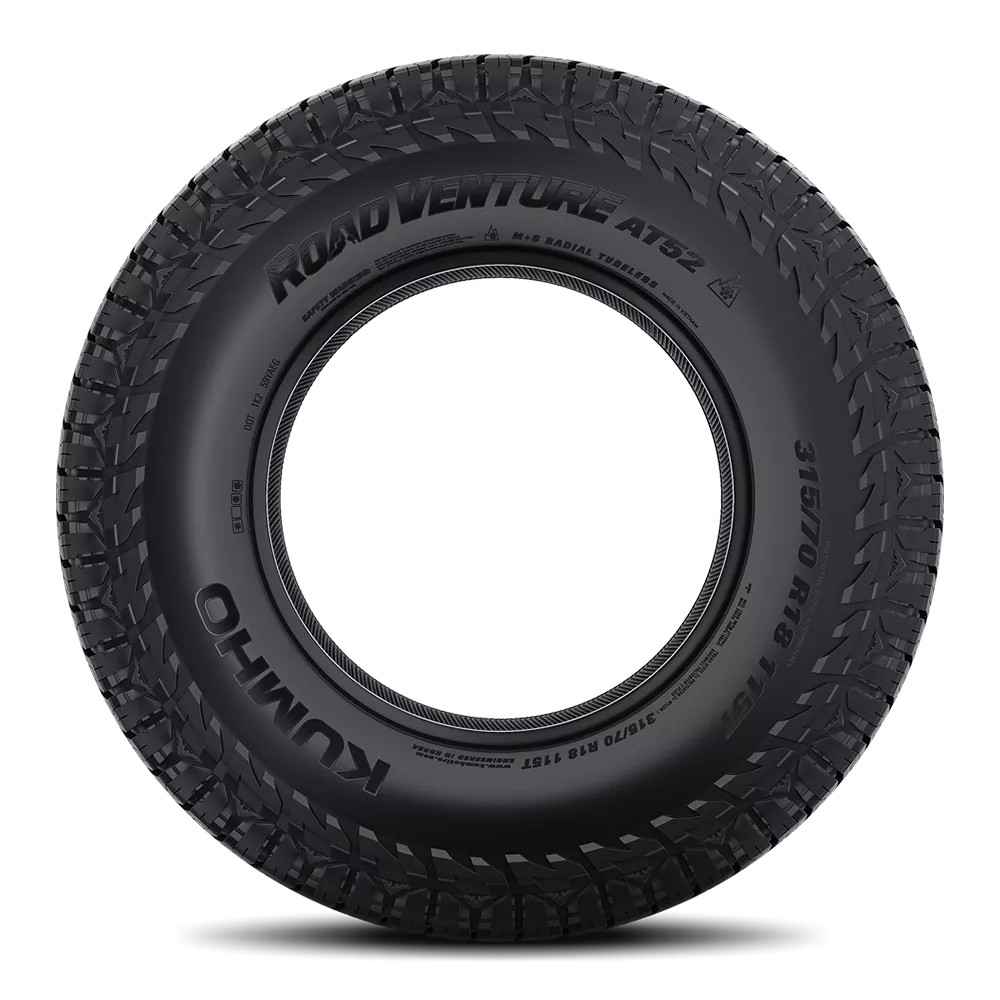 Set of 4 Kumho Road Venture AT52 LT285/75R16 10-Ply 126R Tires 2857516 285 75 16