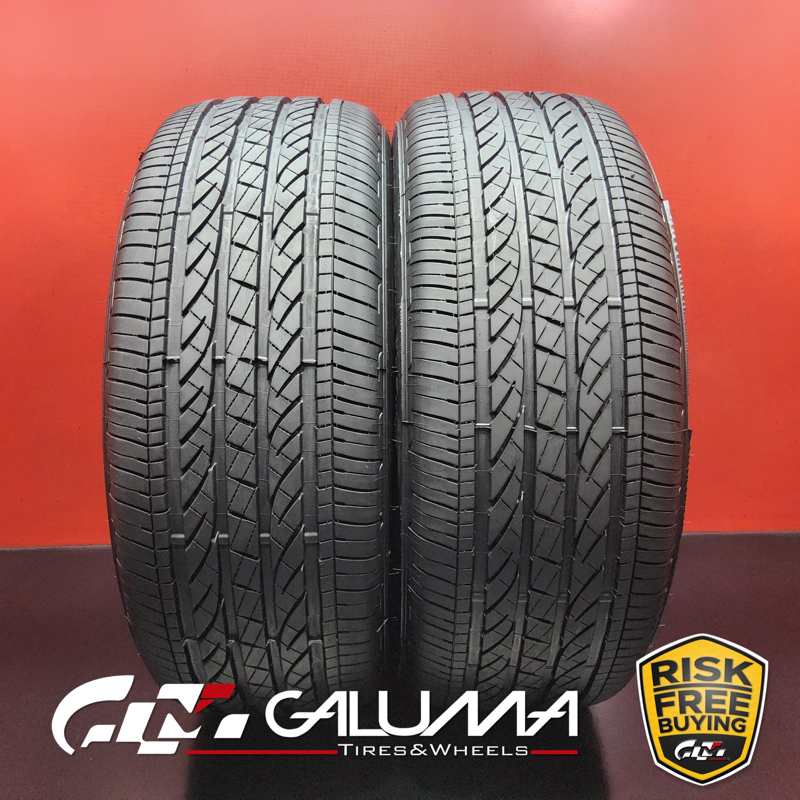 Set of 2 Tires Bridgestone Dueler H/P Sport AS RFT ★ XL RunFlat 245/50R19 #95406