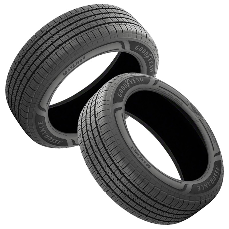 2 Goodyear Assurance Maxlife 2 235/55R17 99H Tires All Season [ Take Off ]