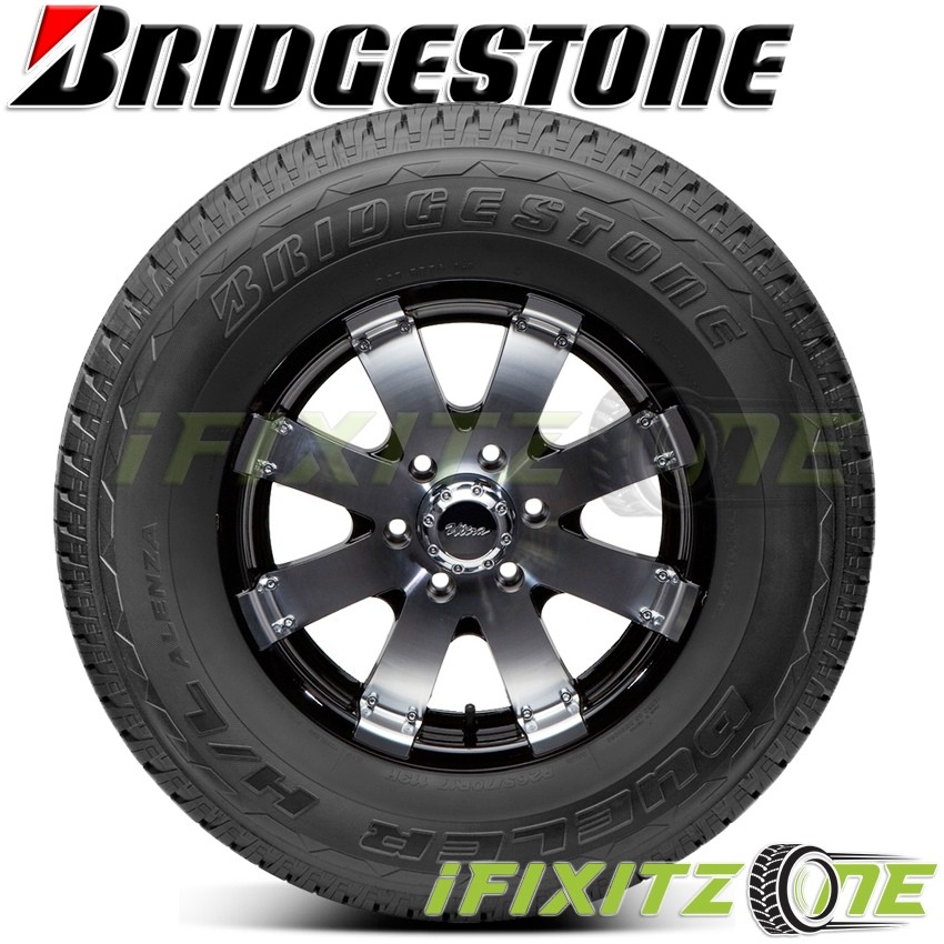 1 Bridgestone Dueler H/L Alenza P285/45R22 110H Tires, 65000 Mile Warranty, New