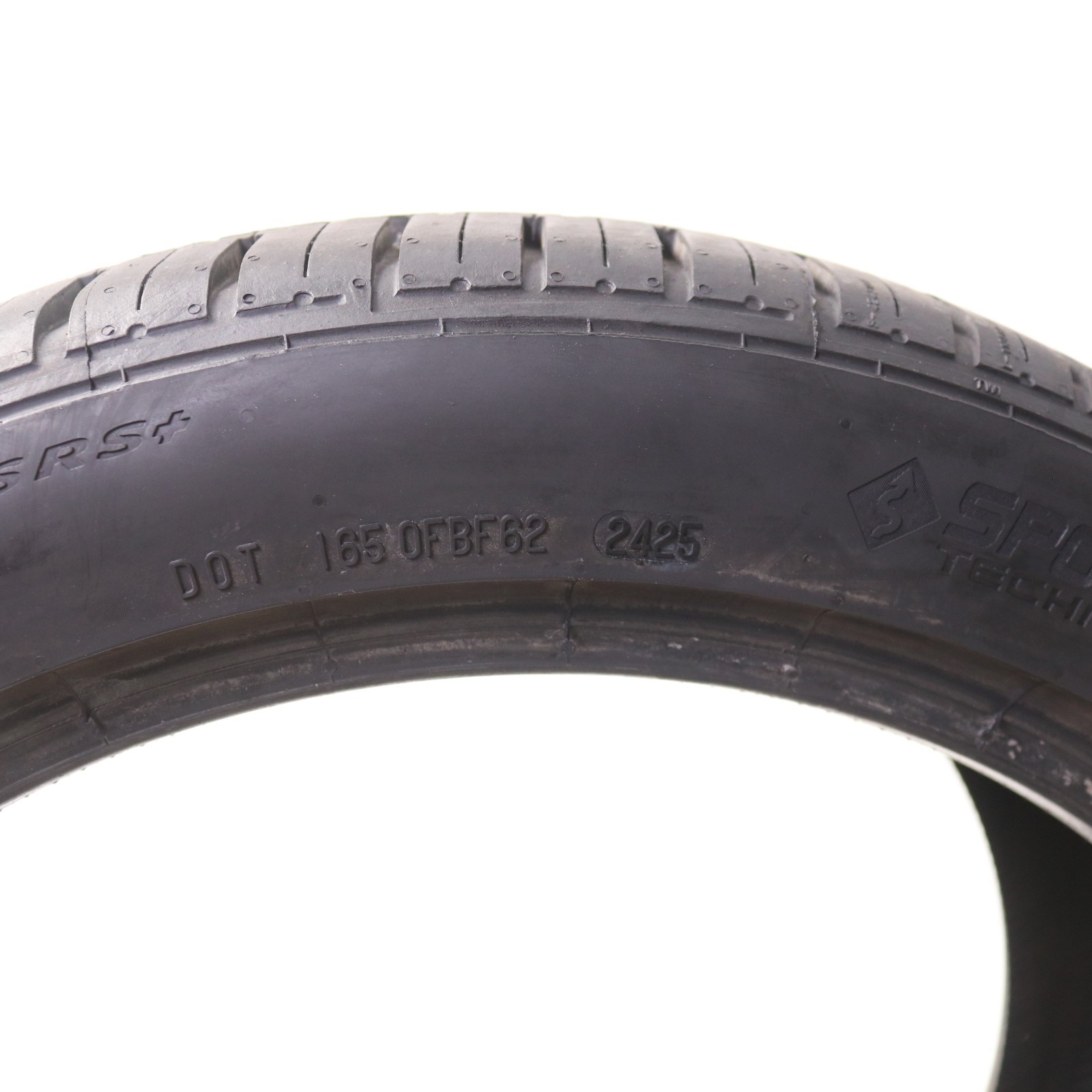 Set of 2 Used 255/40ZR19 Continental ControlContact Sport SRS Plus – 100Y 9.5/32