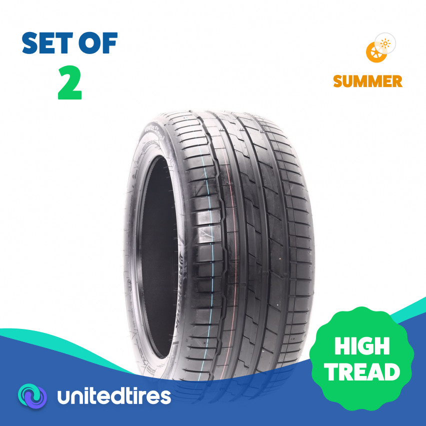 Set of (2) Driven Once 285/40R19 Hankook Ventus S1 evo3 MO 107Y – 9/32