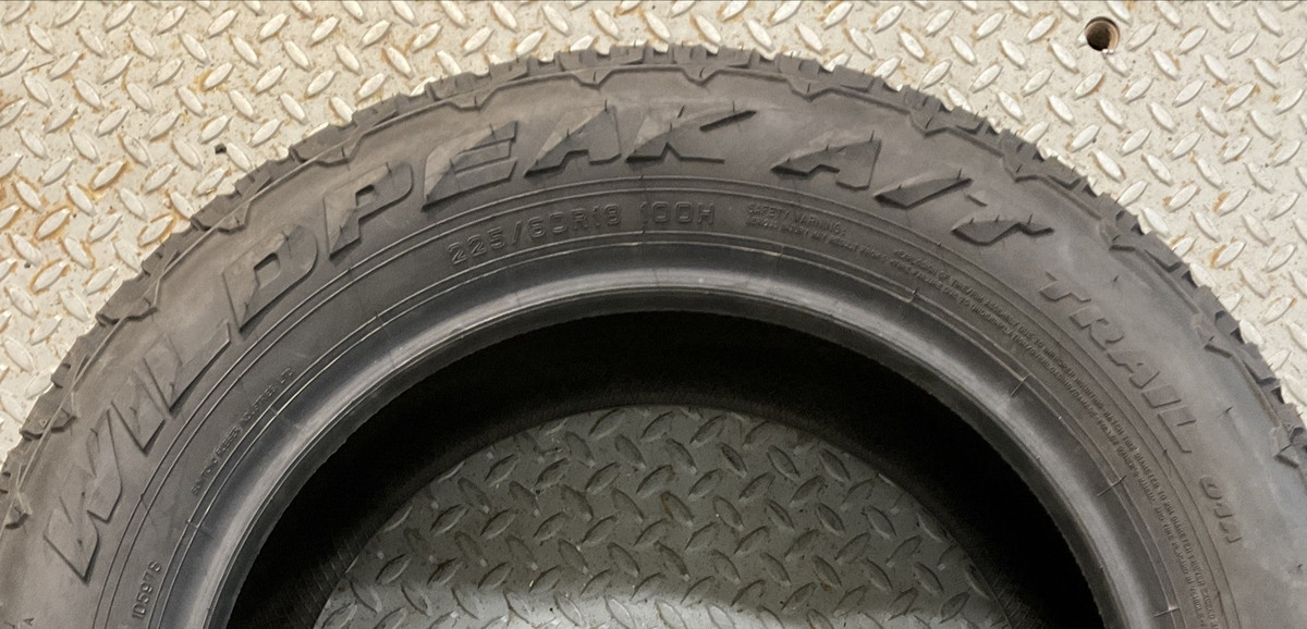 1- NEW AGED FALKEN WILDPEAK A/T TRAIL 01A 225/60R18 100H SL BSW TM
