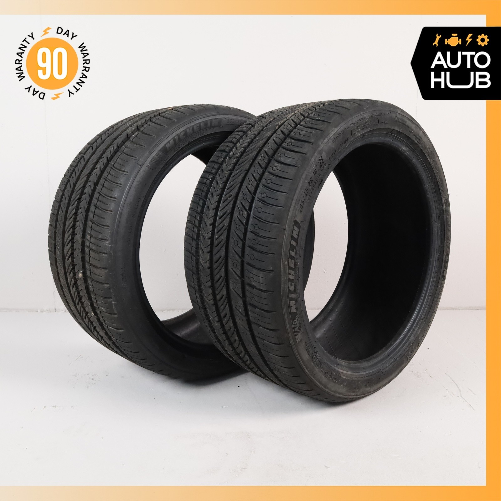 265/35ZR18 Michelin Pilot Sport All Season 4 265 35 18′ 97Y 9/32″ Set Of 2 Tires