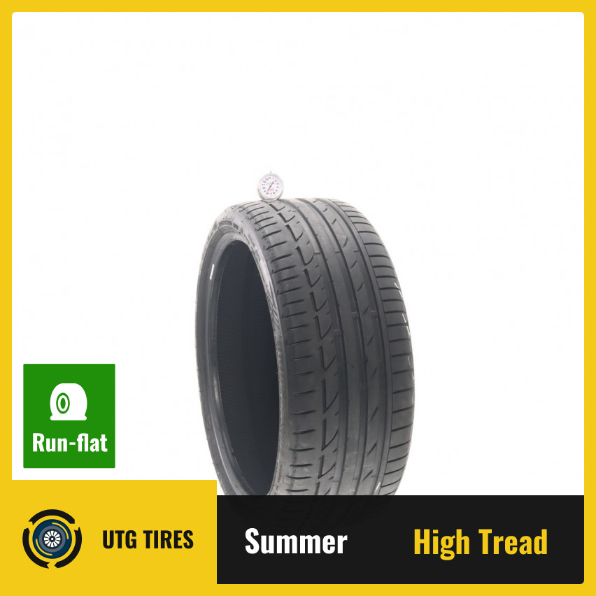 Used 225/35R19 Bridgestone Potenza S001 RFT 88Y – 8/32