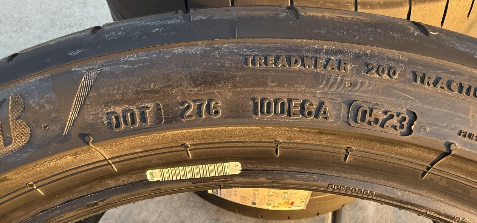 TWO BRAND NEW 265/35ZR19 Bridgestone Potenza Race Tires Like Michelin Cup 2!