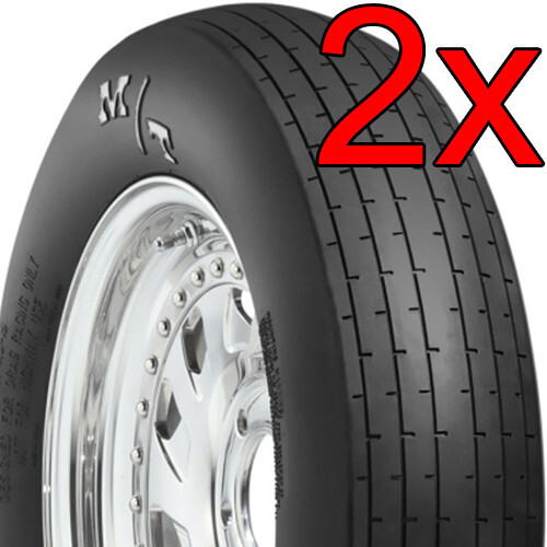 [2x] Mickey Thompson ET Front Drag 22.5/4.5-15 Ultra-Lightweight Tubeless
