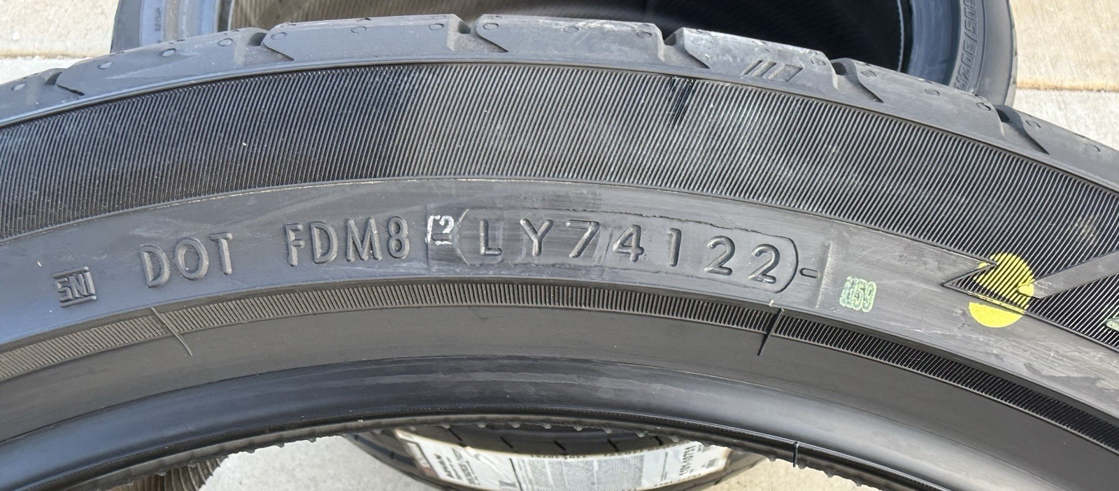 Set of TWO BRAND NEW 305/30ZR20 (103Y) Yokohama ADVAN Sport V107 Tires 3053020