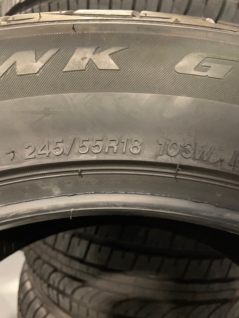 1 New 245 55 18 Firestone Firehawk GTZ Pursuit All Season (2019 DOT) Tire