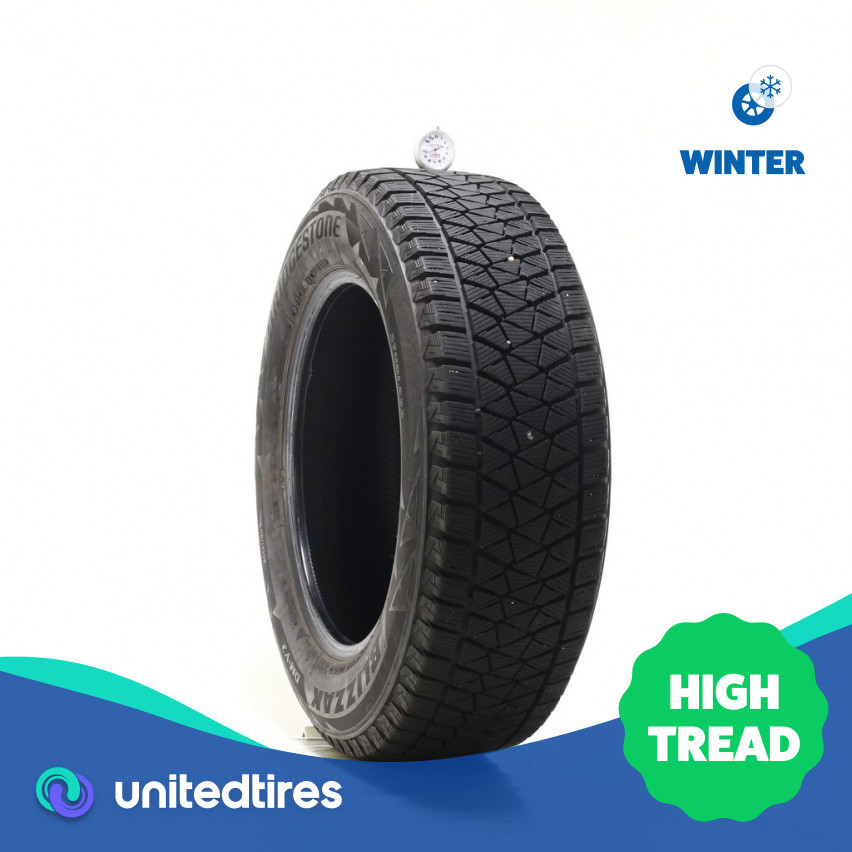 Used 225/65R17 Bridgestone Blizzak DM-V2 102S – 9.5/32