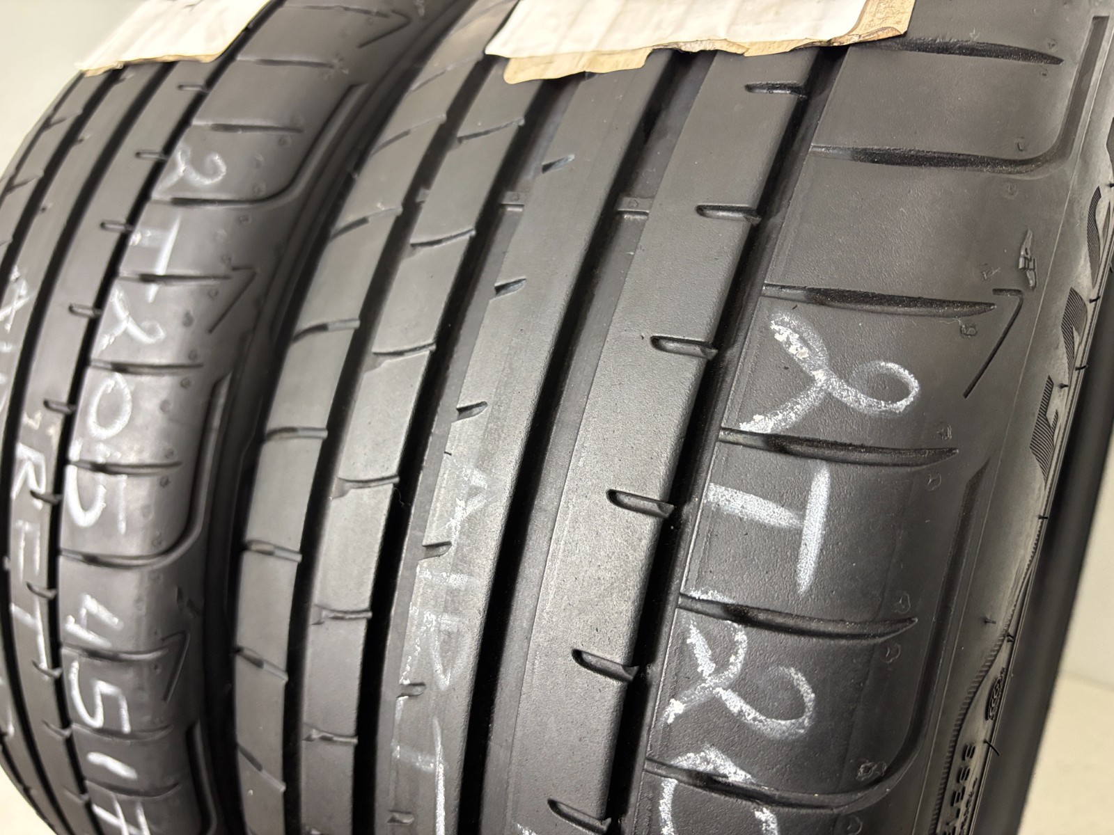 2 Tires 205 45 17 Goodyear Eagle F1 Asymmetric 3 Run Flat (7.00/32 = 77% Tread)