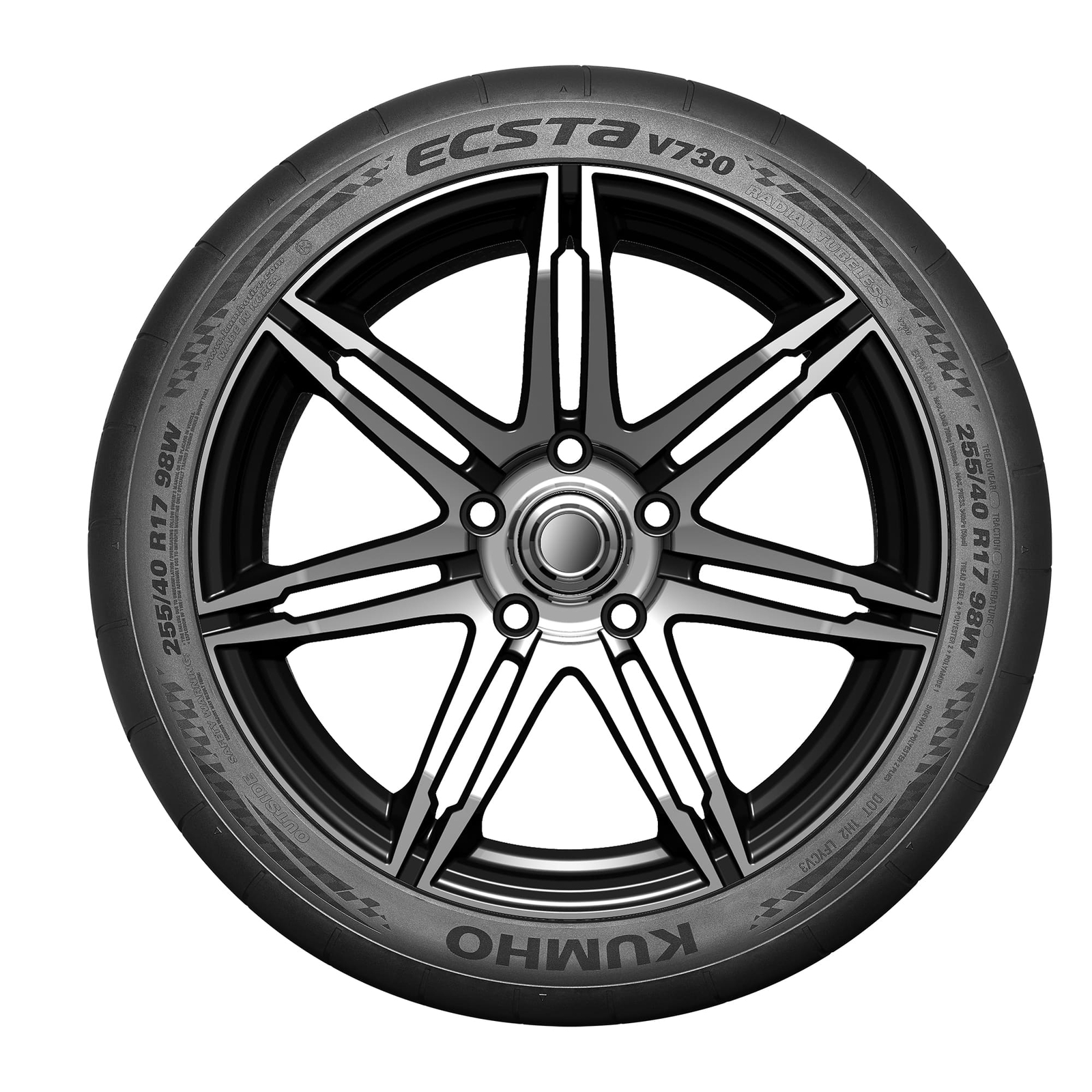 1 New Kumho Ecsta V730 – 305/30r19 Tires 3053019 305 30 19