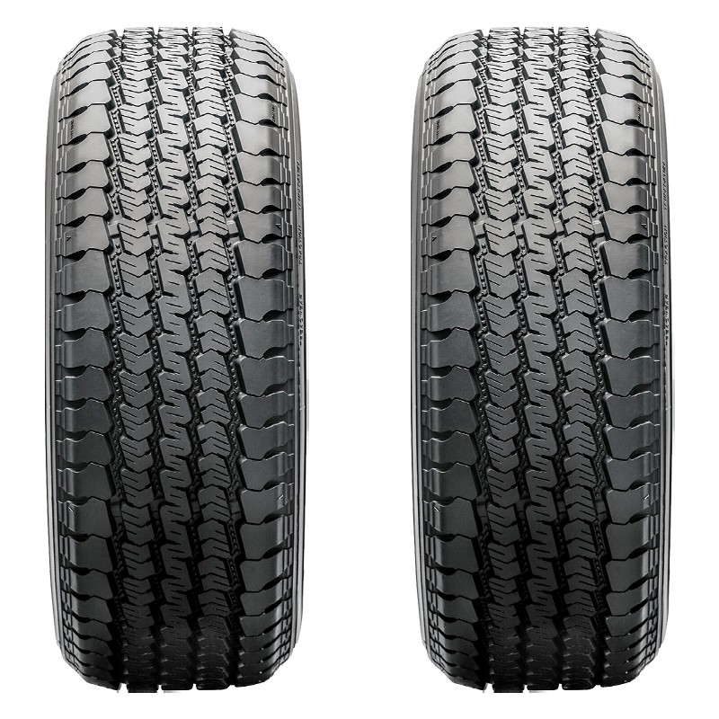 2 Milestar STEELPRO MS597S 205/65R15C 102/100S All Season Commerical Van 6 PLY