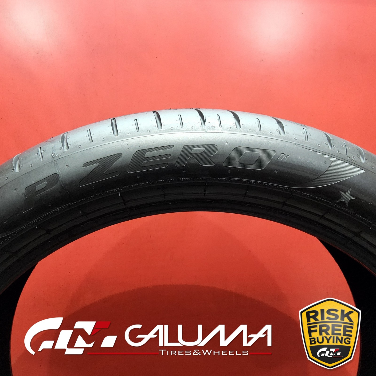 Set of 2 Tires LikeNEW Pirelli P Zero PZ4 Run Flat 315/35R22 315/35/22 XL #87856