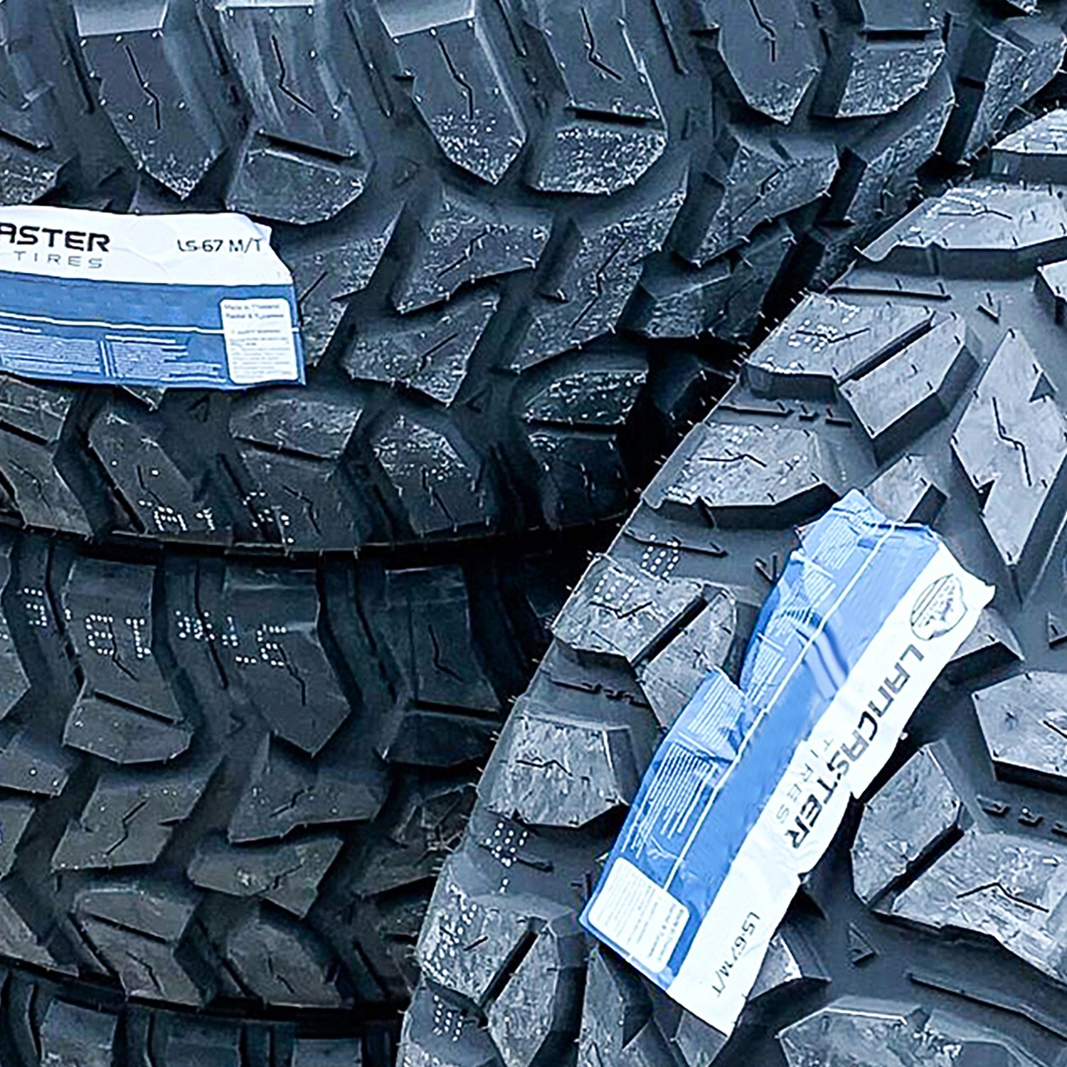 4 Tires Lancaster LS-67 M/T LT 285/55R20 Load E 10 Ply MT Mud