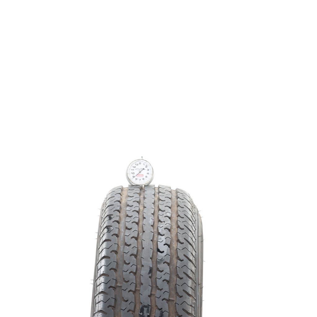 Set of (2) Used ST 205/75R14 Trailer King II ST Radial 100/96L – 8.5/32