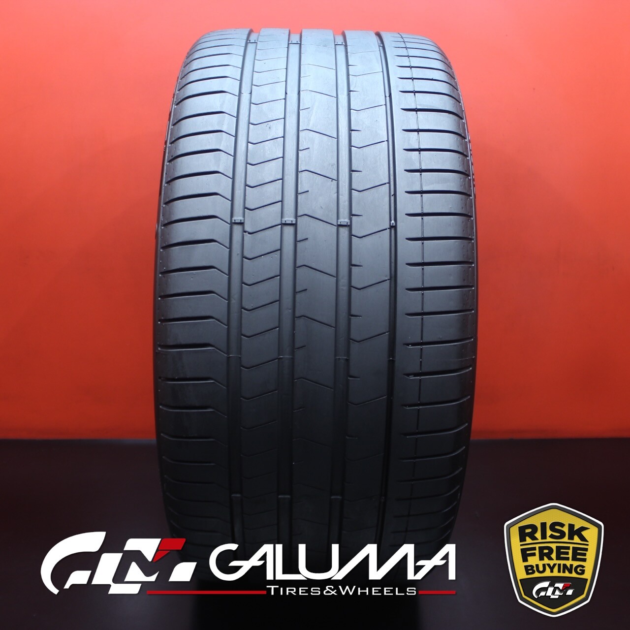 1(One) Tire Take Off Pirelli P Zero PZ4 315/30ZR22 315/30/22 107Y No Patch 80079