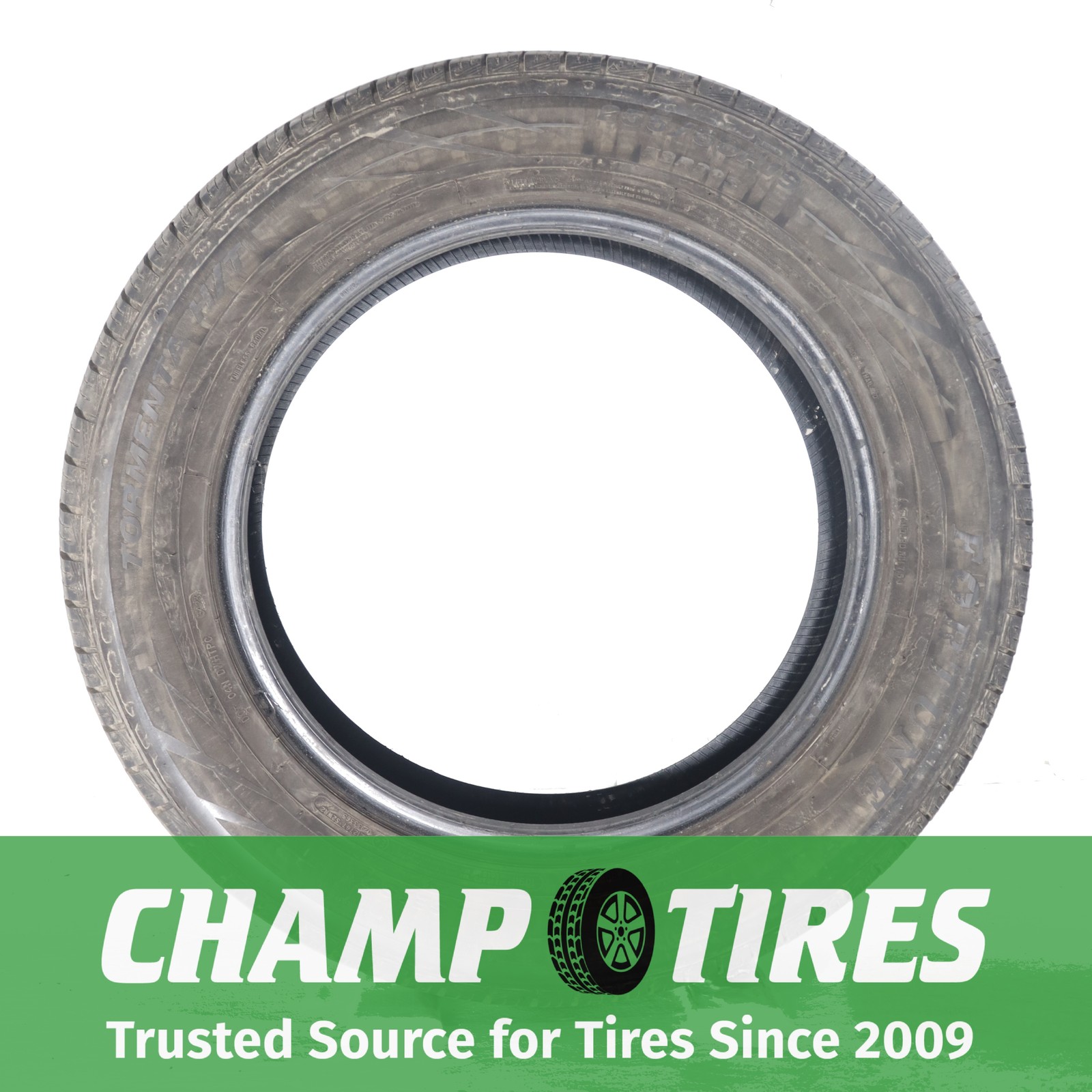 P255/60R19 Fortune TORMENTA H/T FSR305 A/S 109 H Used 8/32nds
