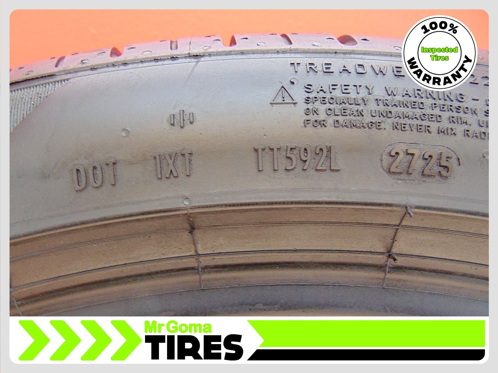1 PIRELLI P ZERO TM PZ4 NCO XL 315/35ZR22 USED TIRE 8.0/32 TREAD 111Y 3153522