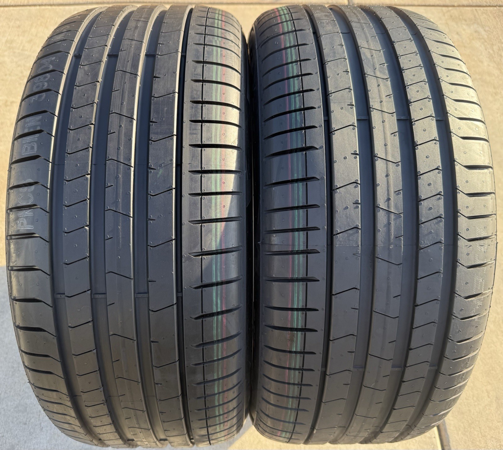 4X BRAND NEW Pirelli P Zero PZ4 Tesla Model S Tires 2X 255/45R19 & 2X 285/40R19!