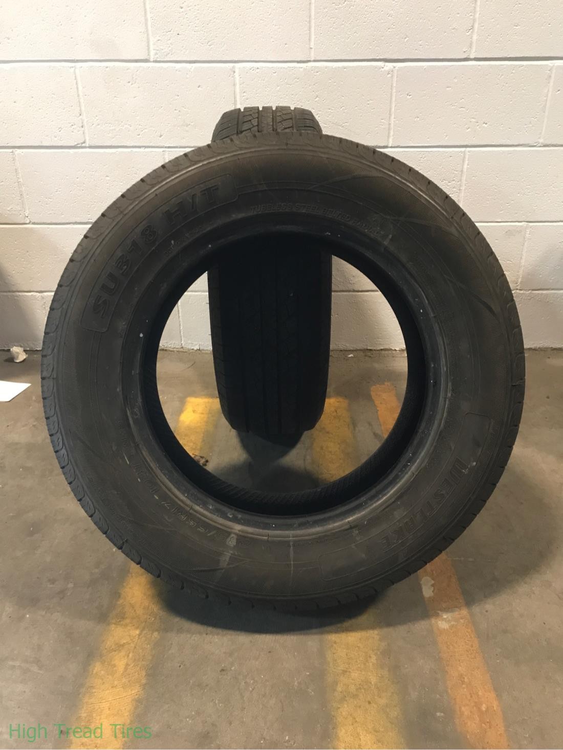 2x P235/65R17 West Lake Foray RP218 9/32 108 H Used Tires 2356517