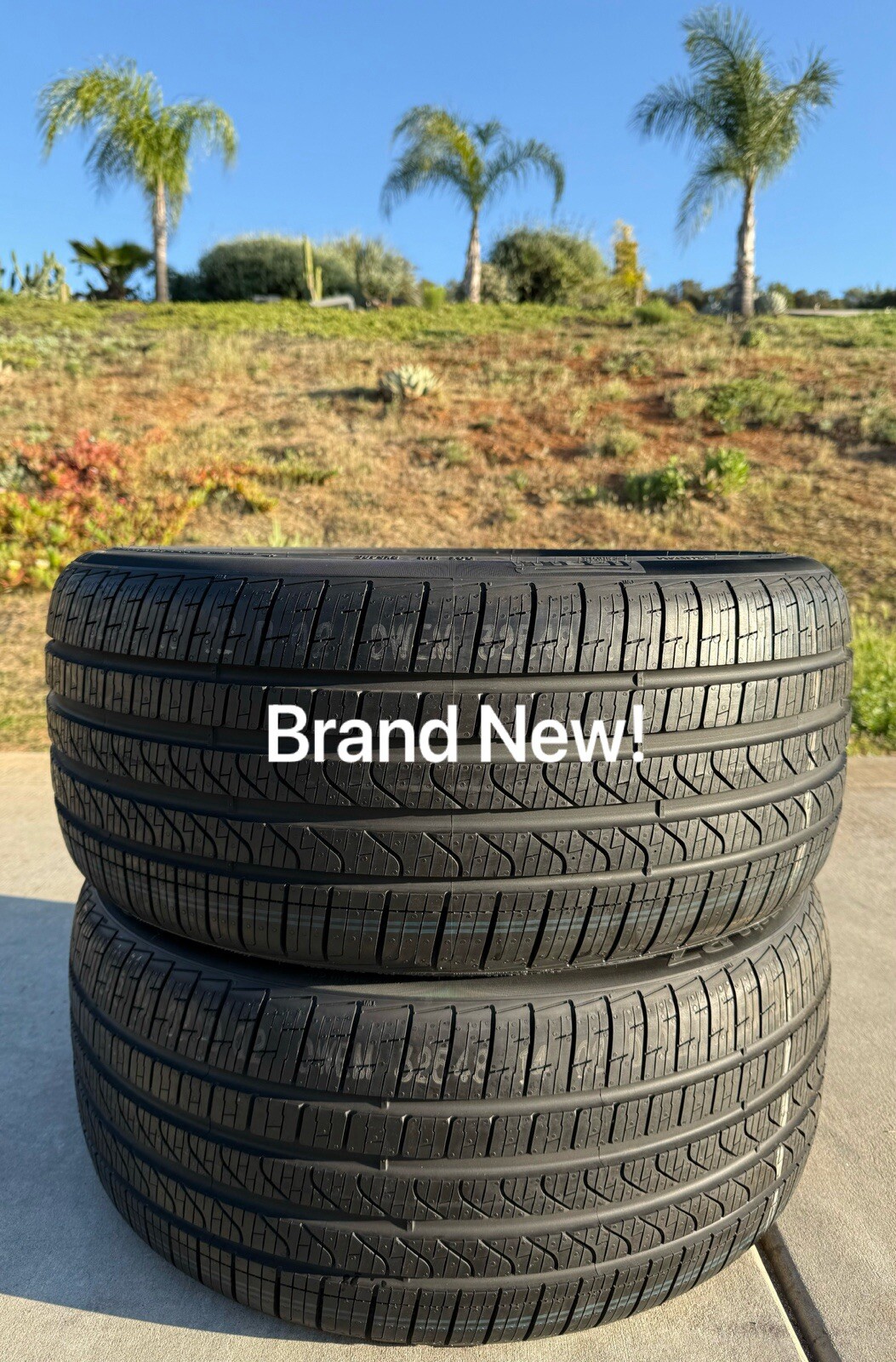 Set of TWO BRAND NEW 255/35R20 97Y Pirelli Cinturato P7 Touring All Season Tires