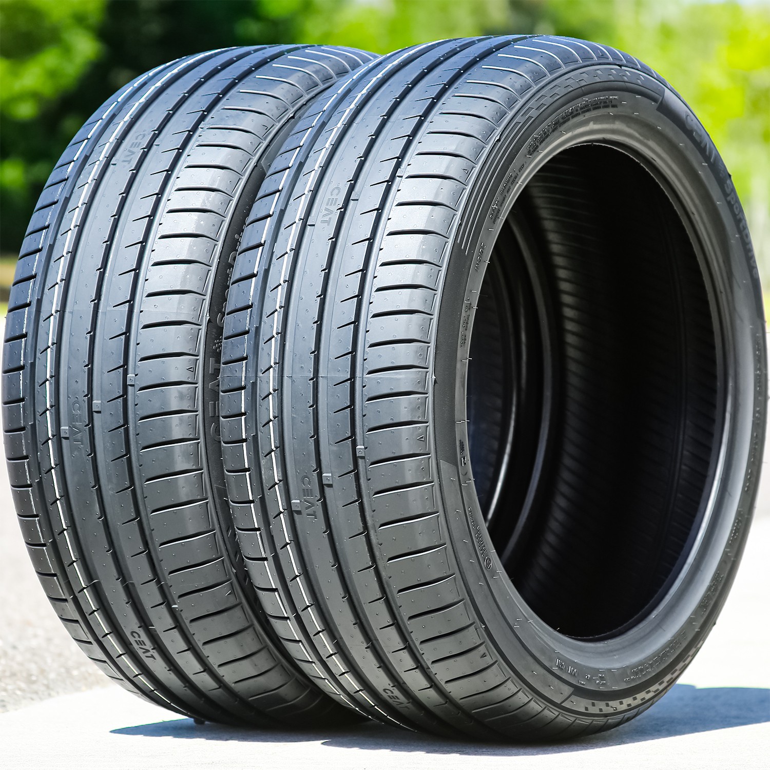 4 Tires Ceat SportDrive 265/35R20 99Y XL High Performance