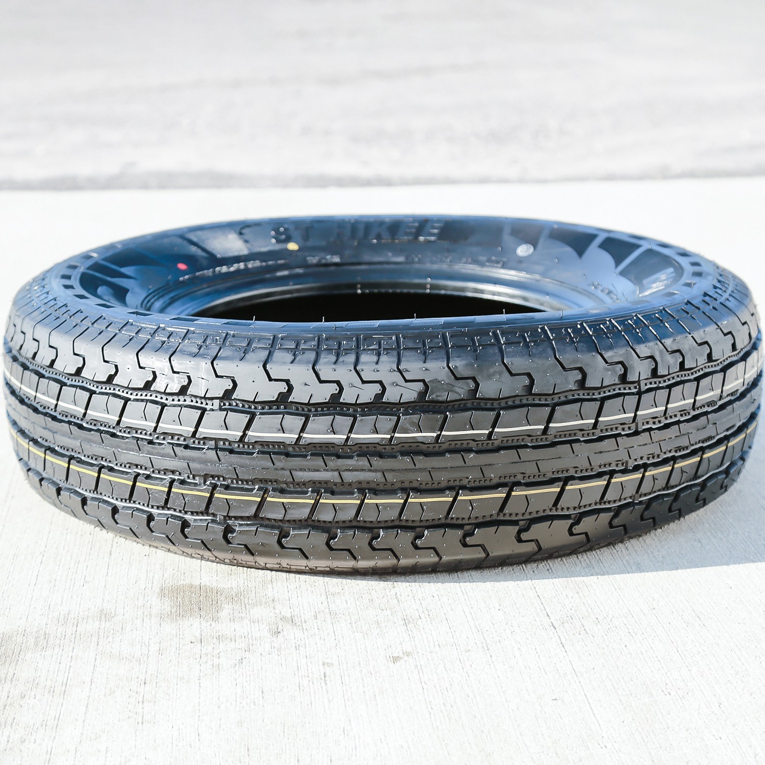 4 Tires Roundrule ST Hikee Semi Steel ST 235/80R16 Load F 12 Ply Trailer