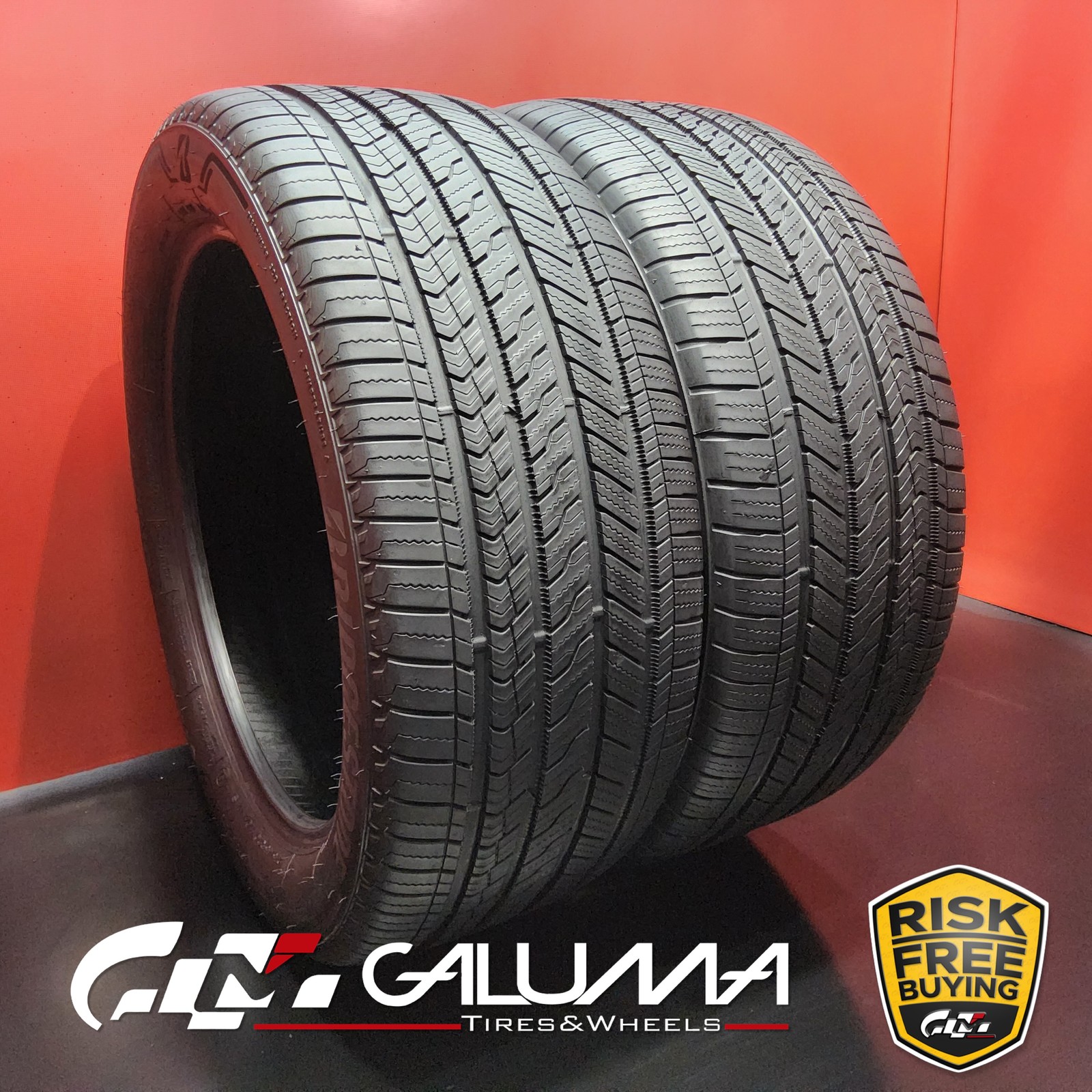 Set of 2 Tires LikeNEW Bridgestone Alenza Sport A/S RFT 275/45R20 No Patch 95000