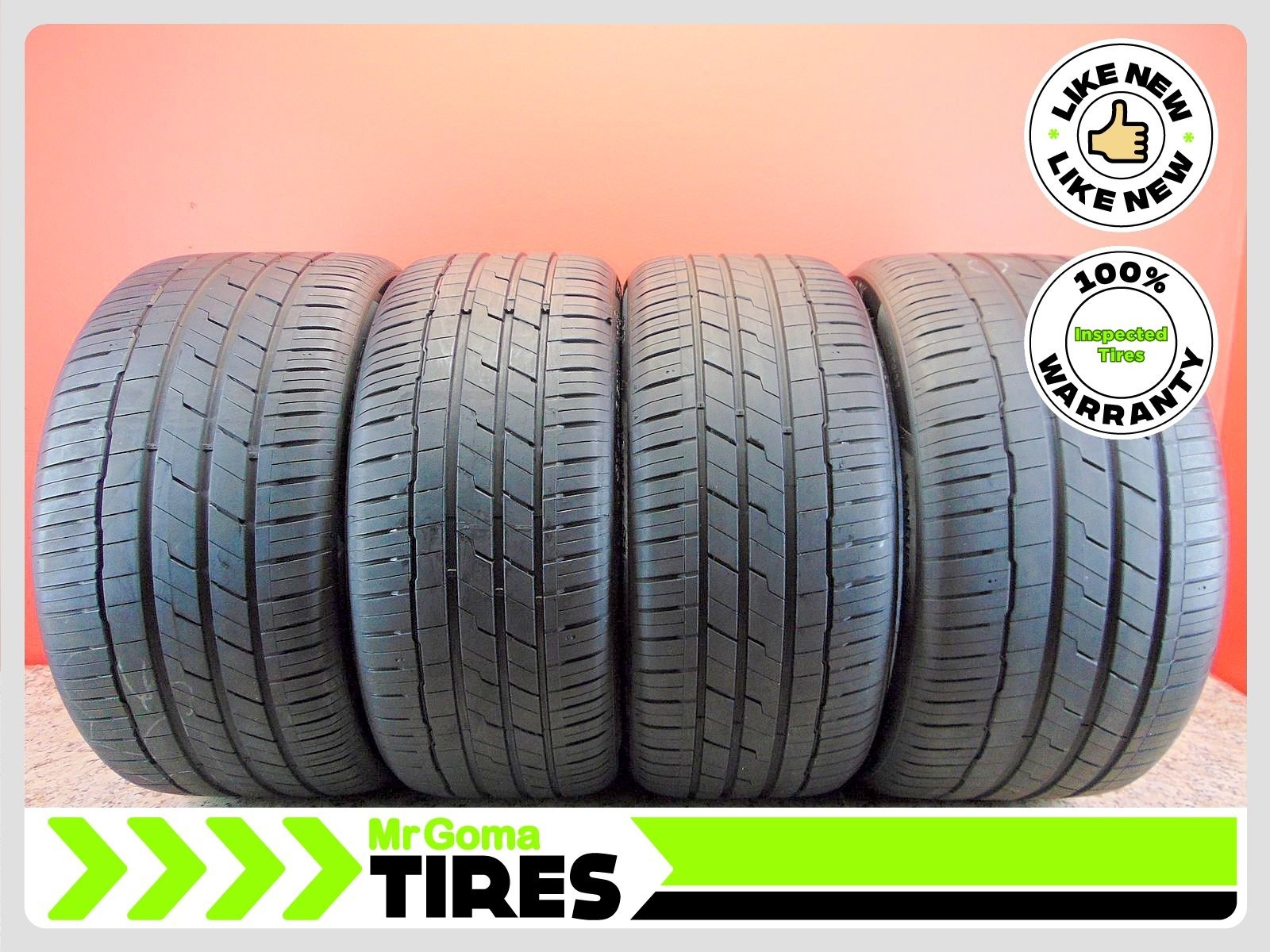 4 HANKOOK VENTUS S1 EVO3 SUV RFT 275/40R21 & 315/35R21 USED 83% LIFE Run Flat