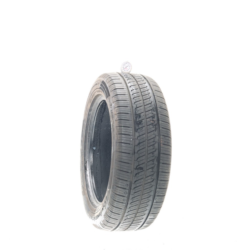Set of (4) Used 225/55R17 Continental ControlContact Tour M A/S EV 97H – 9-10/32