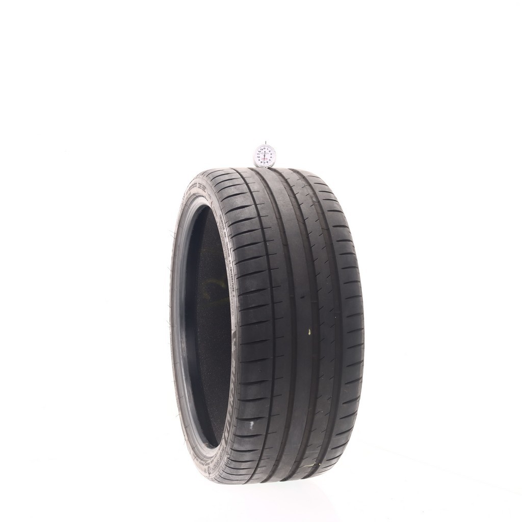 Set of (2) Used 235/35ZR20 Michelin Pilot Sport 4 S TO Acoustic 92Y – 7/32