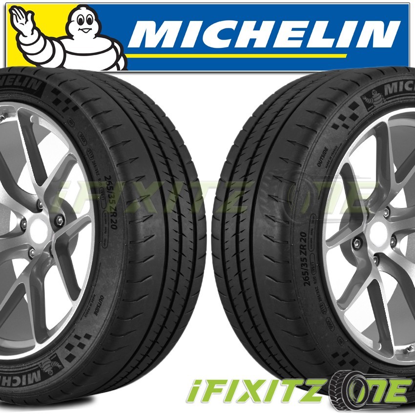 1 Michelin Pilot Sport Cup 2 305/30R19 102Y Competition Race Track Summer Tires