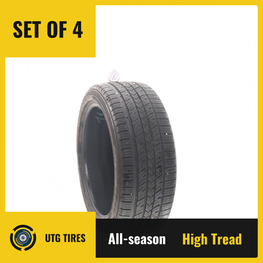 Set of (4) Used 235/45R18 Falken Pro G5 A/S 94V – 8-9/32