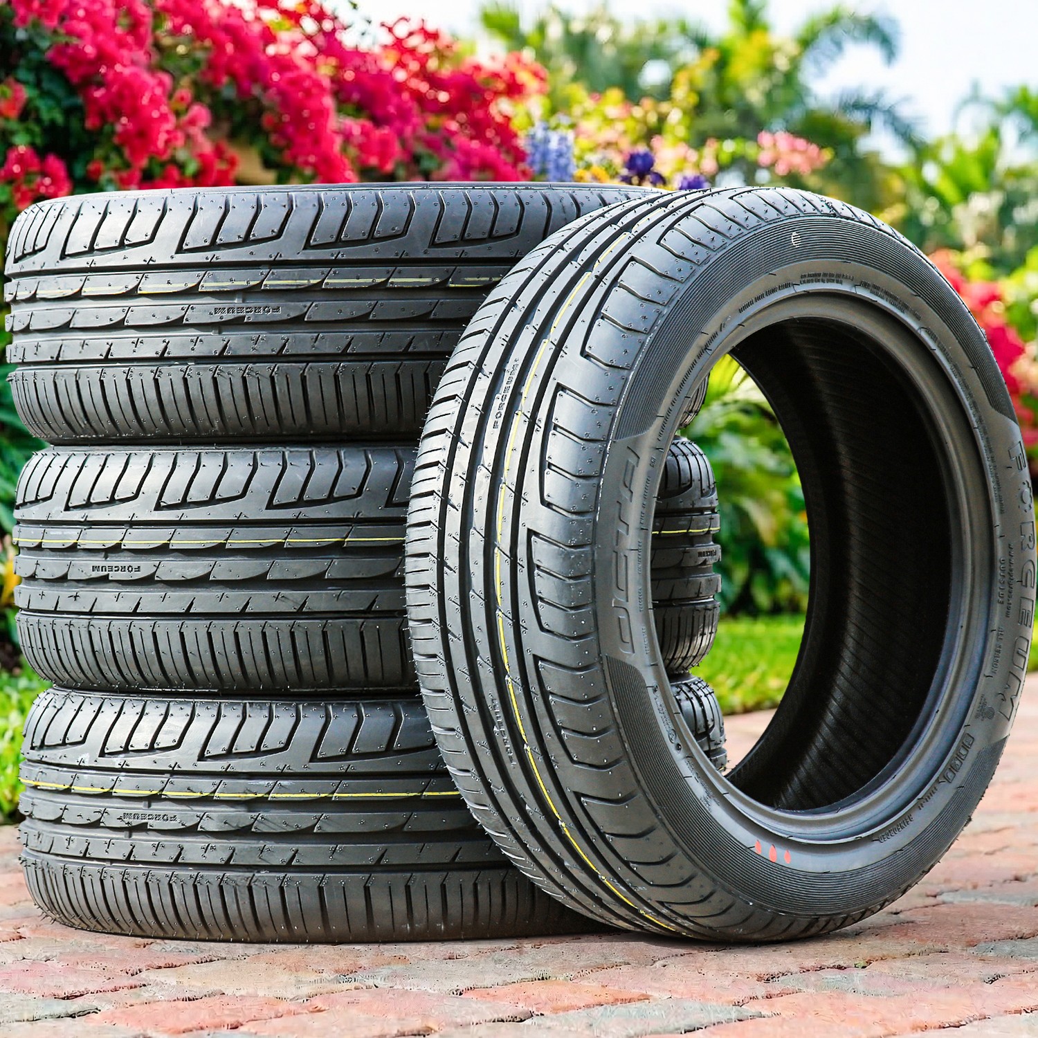 2 Tires 215/60R16 Forceum Octa AS A/S Performance 99V XL
