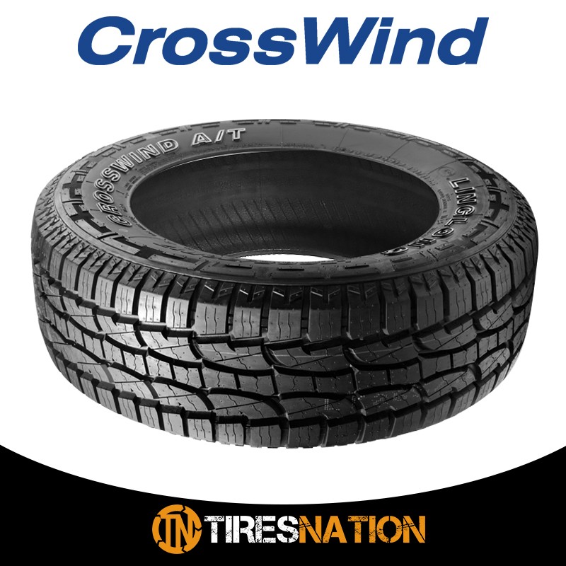 (1) New Crosswind AT LT285/70R17 121/118S D Tires