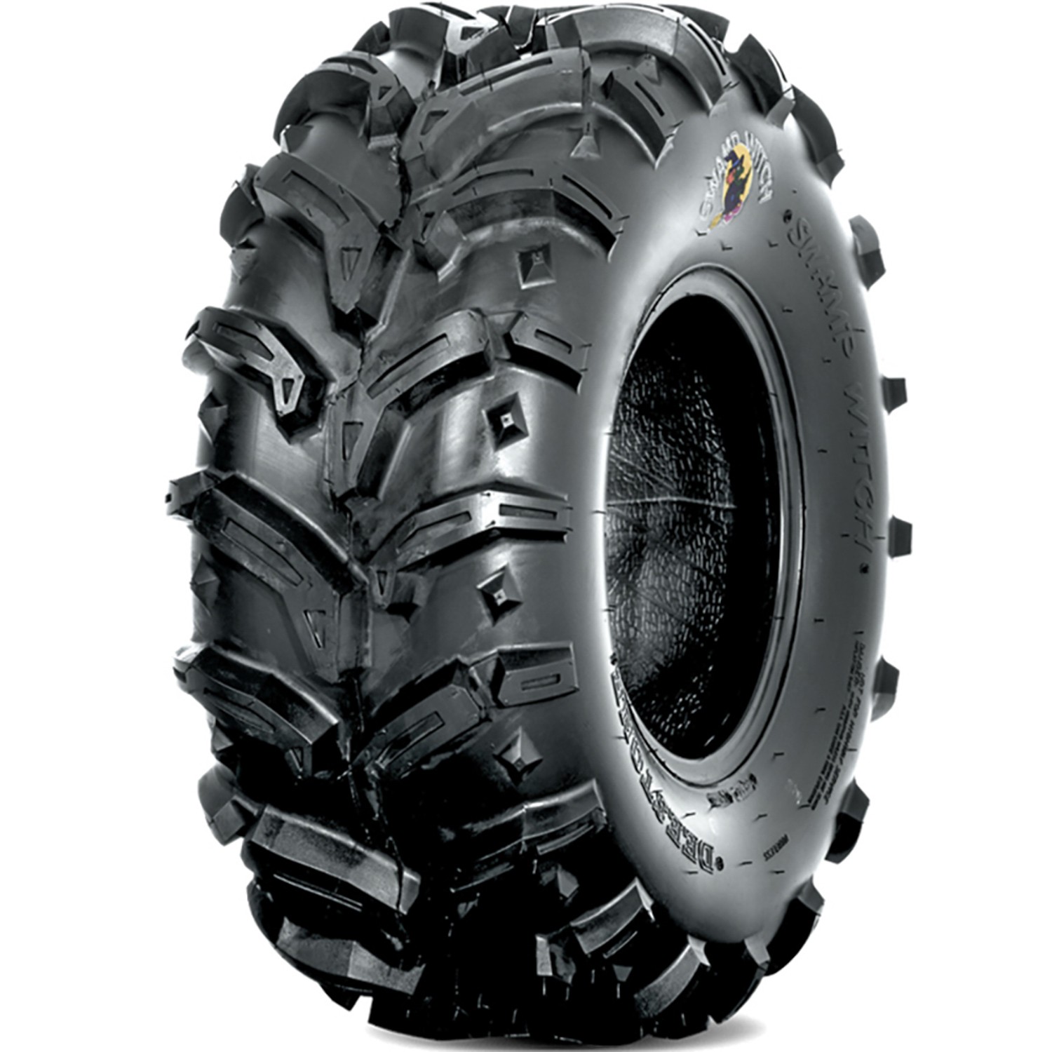 4 Tires Deestone D932 Swamp Witch 25×10.00-12 25×10-12 50F 6 Ply MT M/T ATV UTV