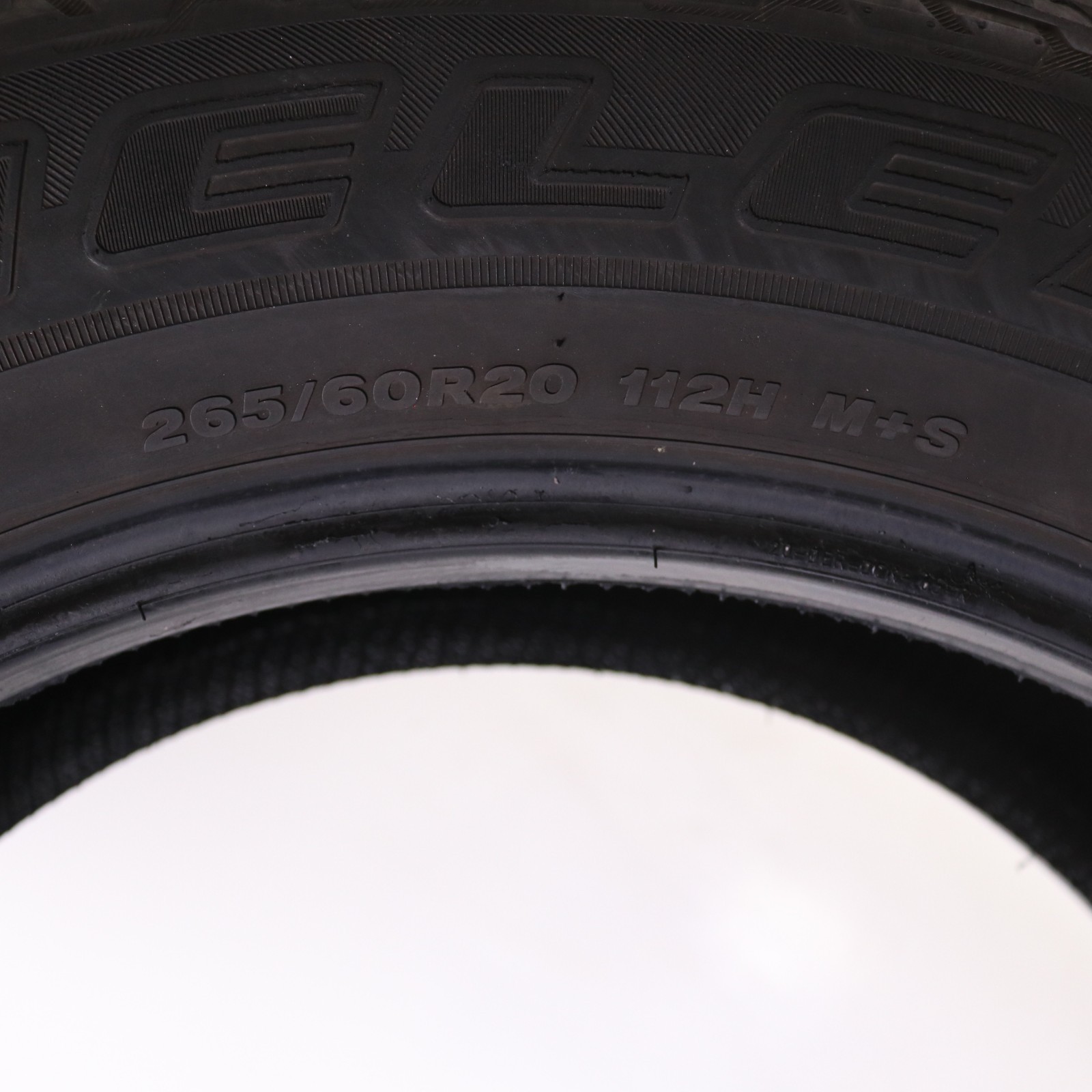 Set of 4 Used 265/60R20 Bridgestone Dueler H/T 685 – 112H – 7-7.5/32